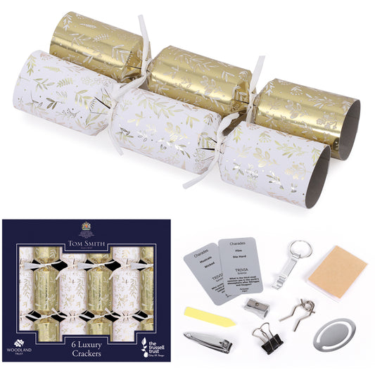 Tom Smith Luxury Gold Mini Crackers (6x8") #XANTS2301