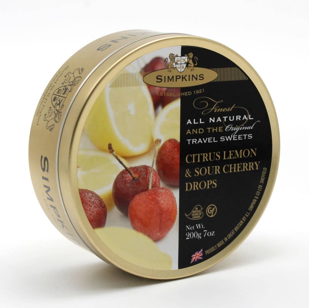 Simpkins Citrus Lemon & Sour Cherry Drops