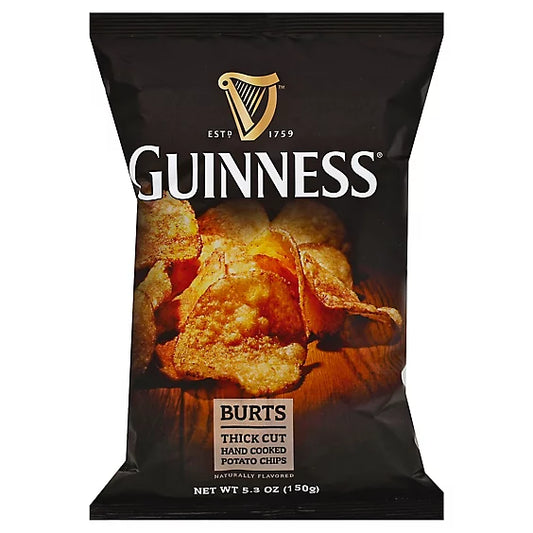 Burts Guinness Crisps 150g