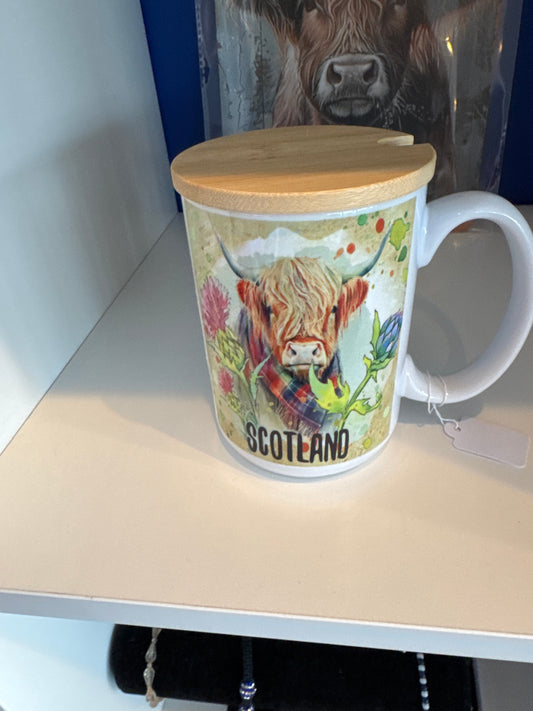 Mug 15oz. Custom Made Scotland Highland Cow