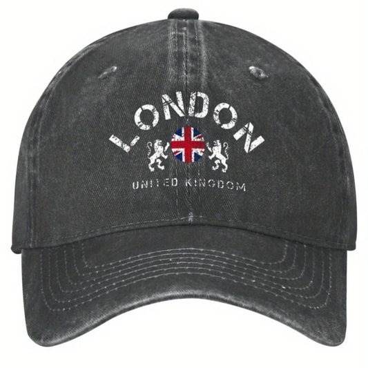Cap - Union Jack London Baseball Cap (Black)