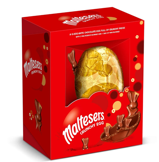 Maltesers Bunny Chocolate Giant Crunchy Easter Egg 496g