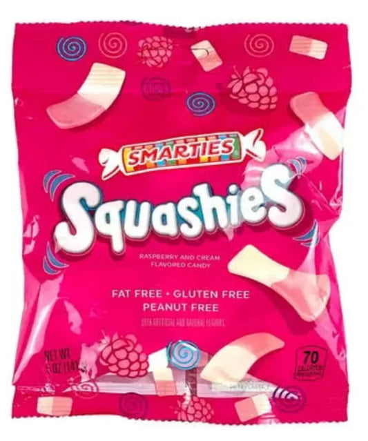 Squashies by Smarties Raspberry n' Cream 141g
