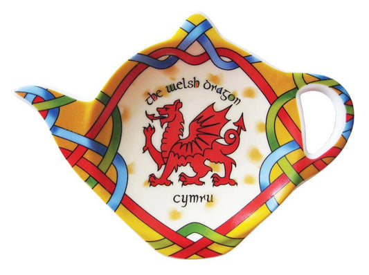 Teabag Holder Welsh Dragon