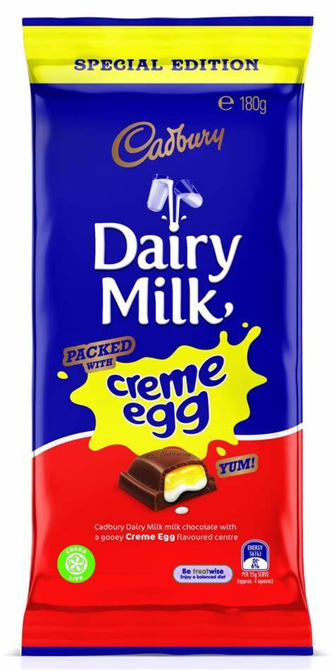 Cadbury Creme Egg Bar 123g