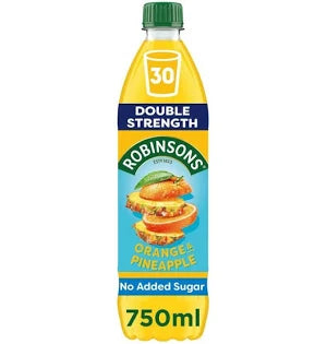 Robinsons Squash Orange & Pineapple Double Strength 750ml