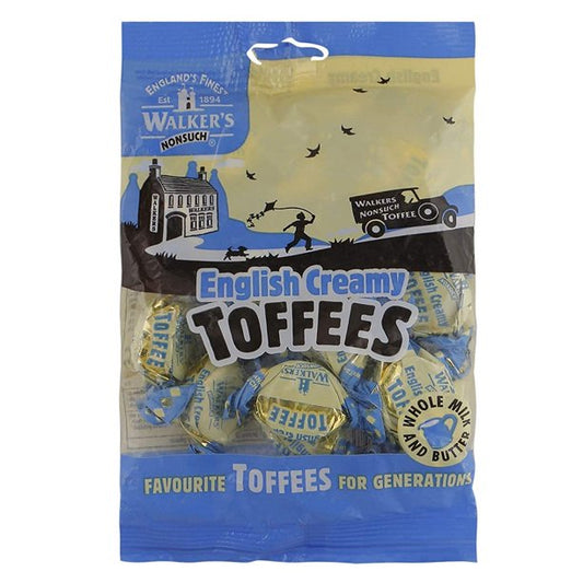 Walkers English Creamy Toffees 150g