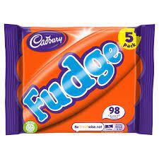 Cadbury Fudge Bars 22g 5pk