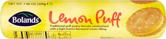 Bolands Lemon Puffs 200g