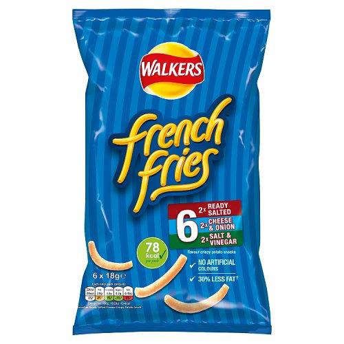 Walkers French Fries Variety 6pk