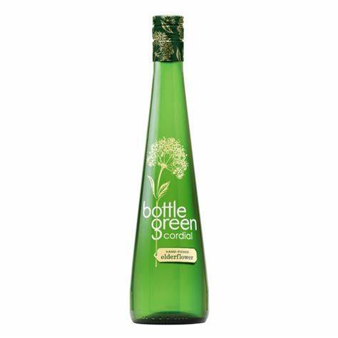 Bottle Green Elderflower Cordial 500ml.