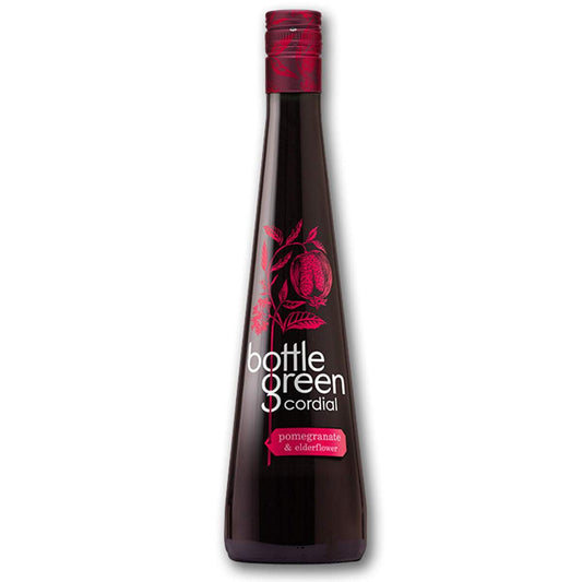 Bottle Green Elderflower & Pomegranate Cordial 500ml.
