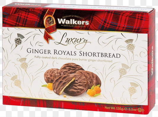 Walkers Chocolate Orange Royals 150g..