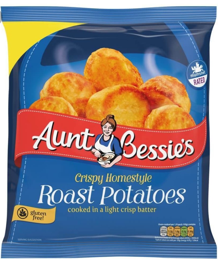Aunt Bessies Roast Potatoes 720g (1.5lb Ship Weight)