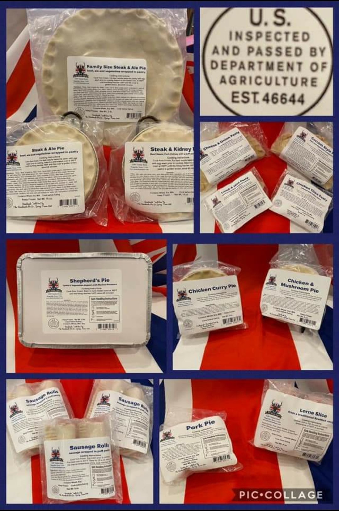 Sausage Rolls 2pk 8oz (1/2 lb Ship Weight)