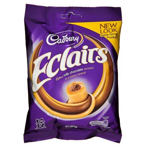 Cadbury Eclairs Bags 166g