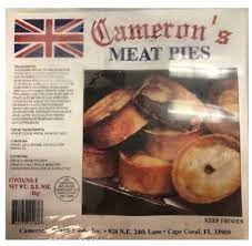 Cameron's Meat Pie 8pk