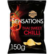 Walkers Sensations Thai Sweet Chilli 150g