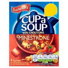 Batchelor's CupaSoup Minestrone with croutons