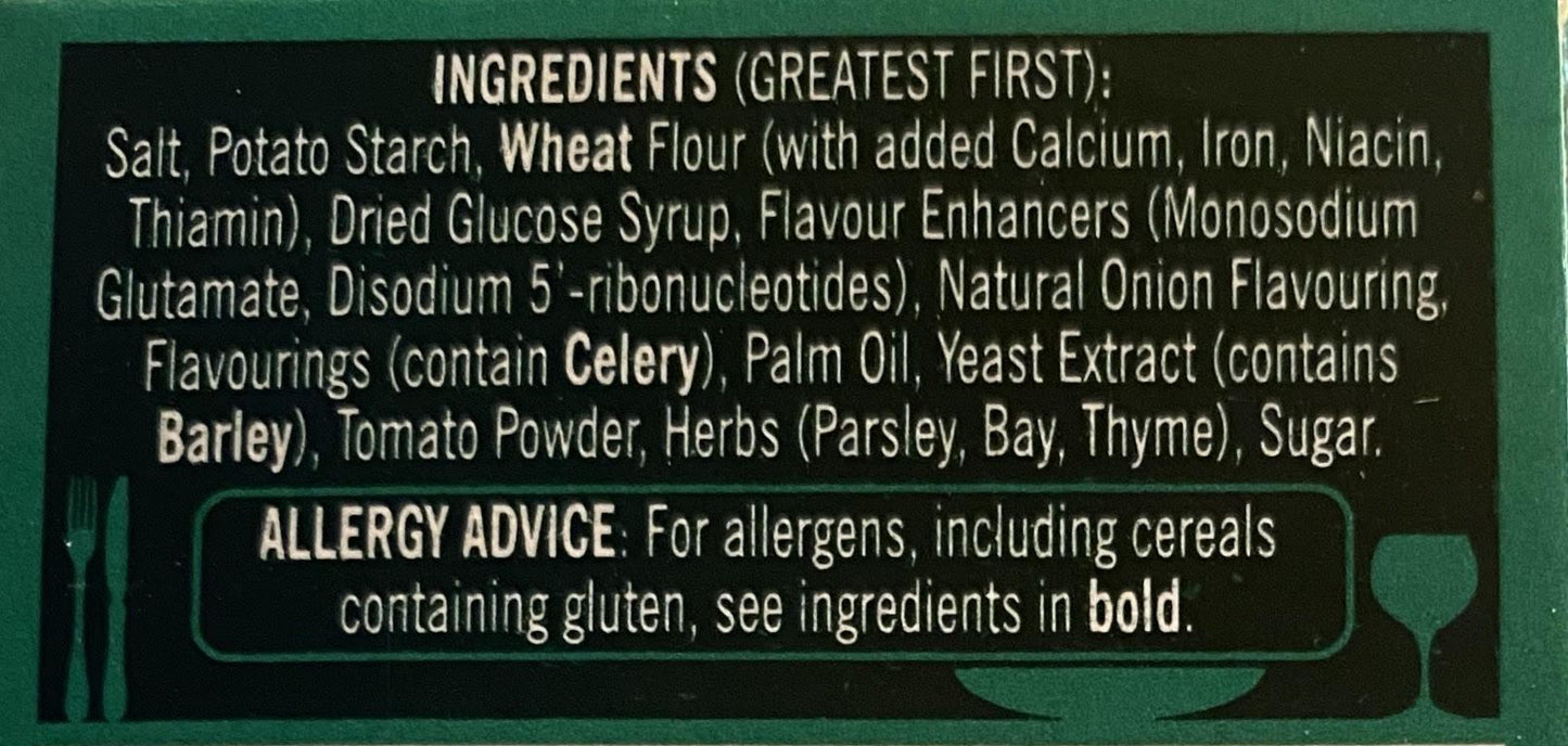 Oxo Vegetable Cubes 12pk 71g (best before 31 July 2025)75% off