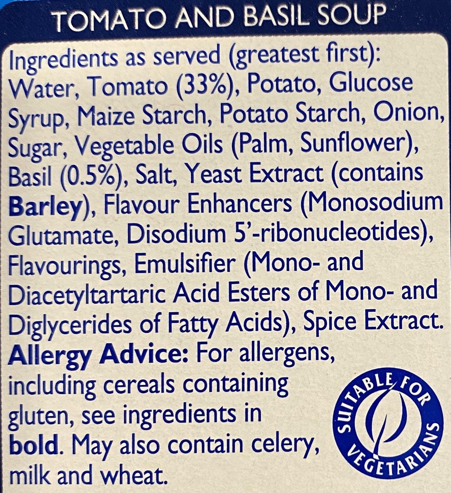 Batchelor's CupaSoup Tomato & Basil