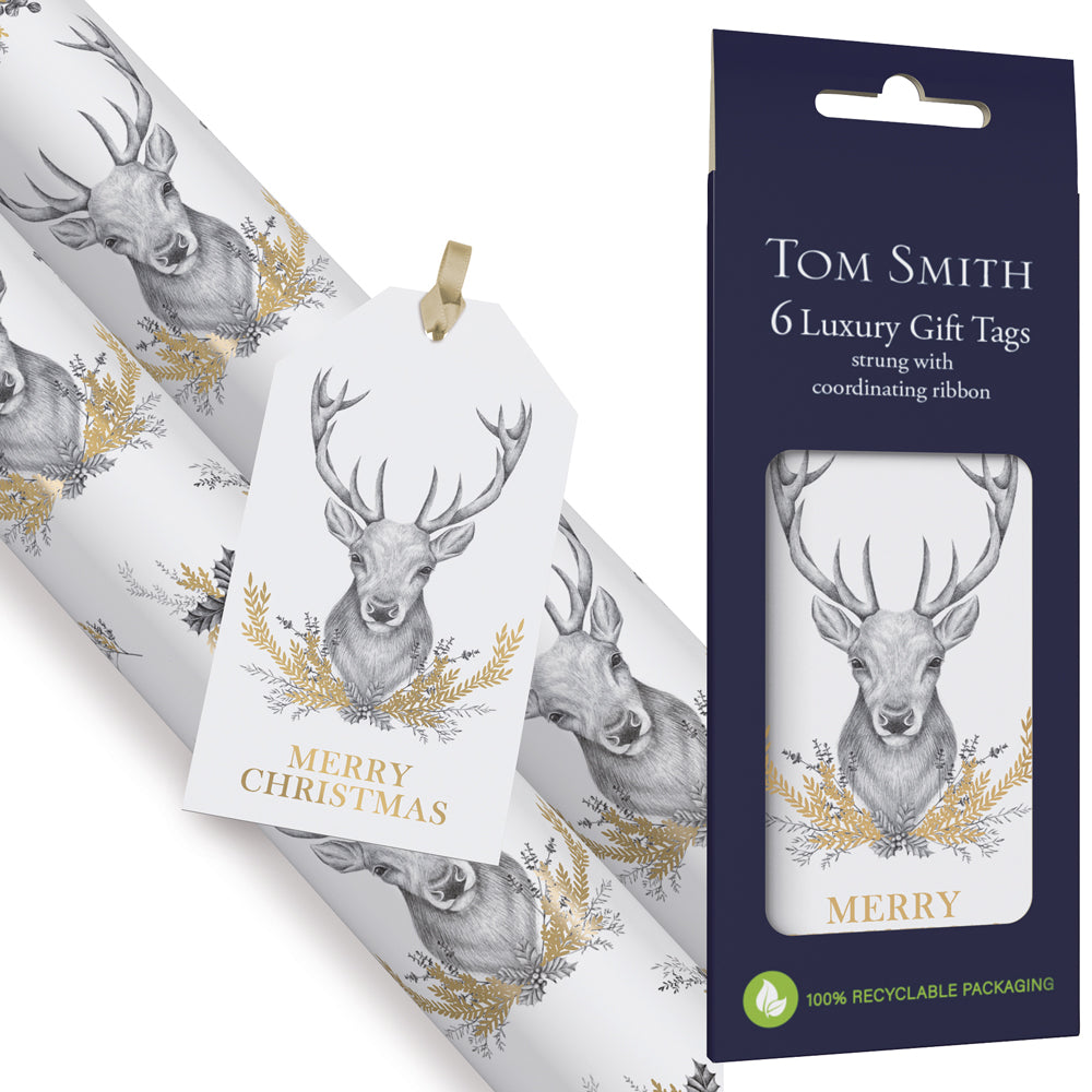 Tom Smith Enchanted Forest 6 Luxury Gift Tags #XAMTT508