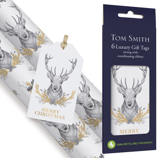 Tom Smith Enchanted Forest 6 Luxury Gift Tags #XAMTT508