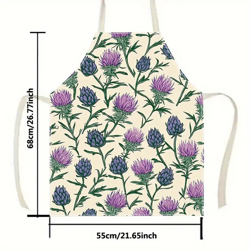 Apron - Scottish Thistle Linen