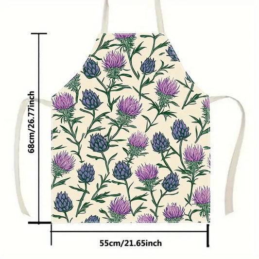 Apron - Scottish Thistle Linen