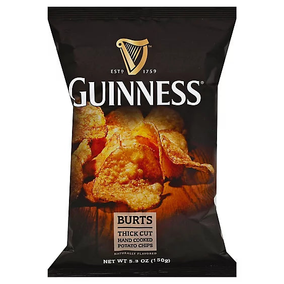 Burts Guinness Crisps 150g
