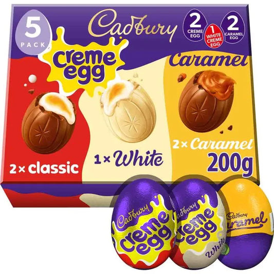 Cadbury Mixed Creme Egg 5 x 40g (200g)