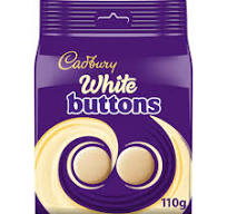 Cadbury White Buttons Pouch 85g