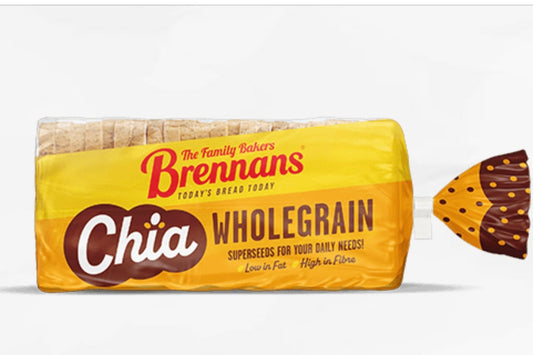 Brennans Chia Wholegrain Bread 800g (Limit 1 Per Order)(1 3/4lb ship weight)