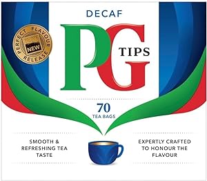 PG Tips Decaf Pyramid Teabags 70ct (200g).