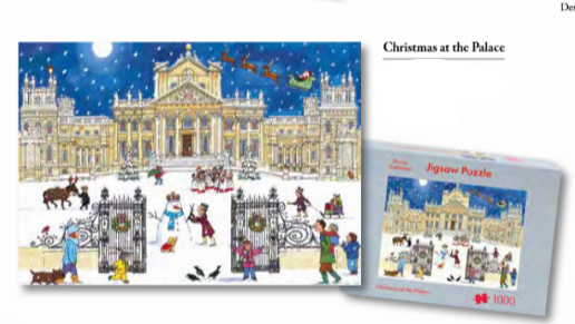 Puzzle - Christmas at the Palace 1000 piece