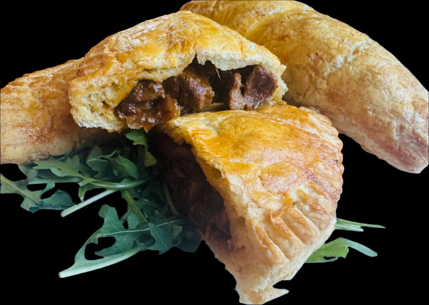 *New* Steak & Guinness Pasty 10oz (1/2lb Ship Weight)