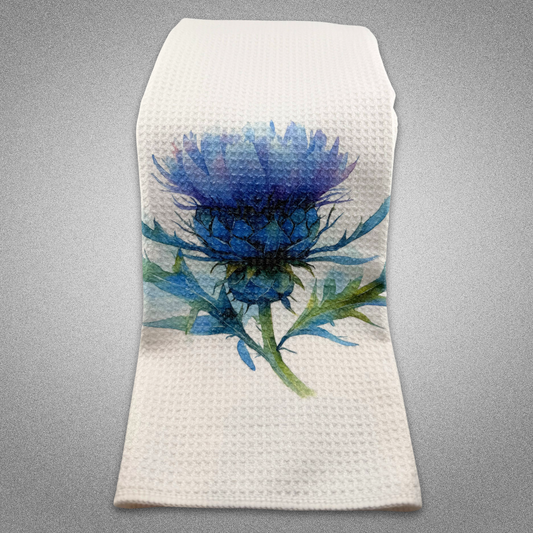 Tea Towel - Custom Made Thistle (15x27)