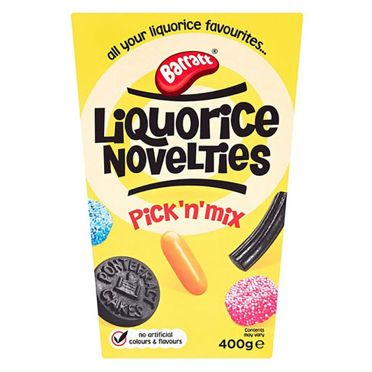 Barratts Liquorice Novelties 400g