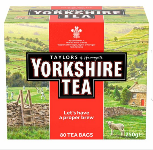 Yorkshire Tea 80 bag (250g).