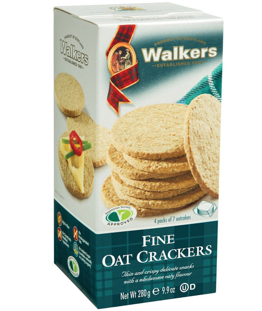 Walkers Fine Oat Crackers 280g