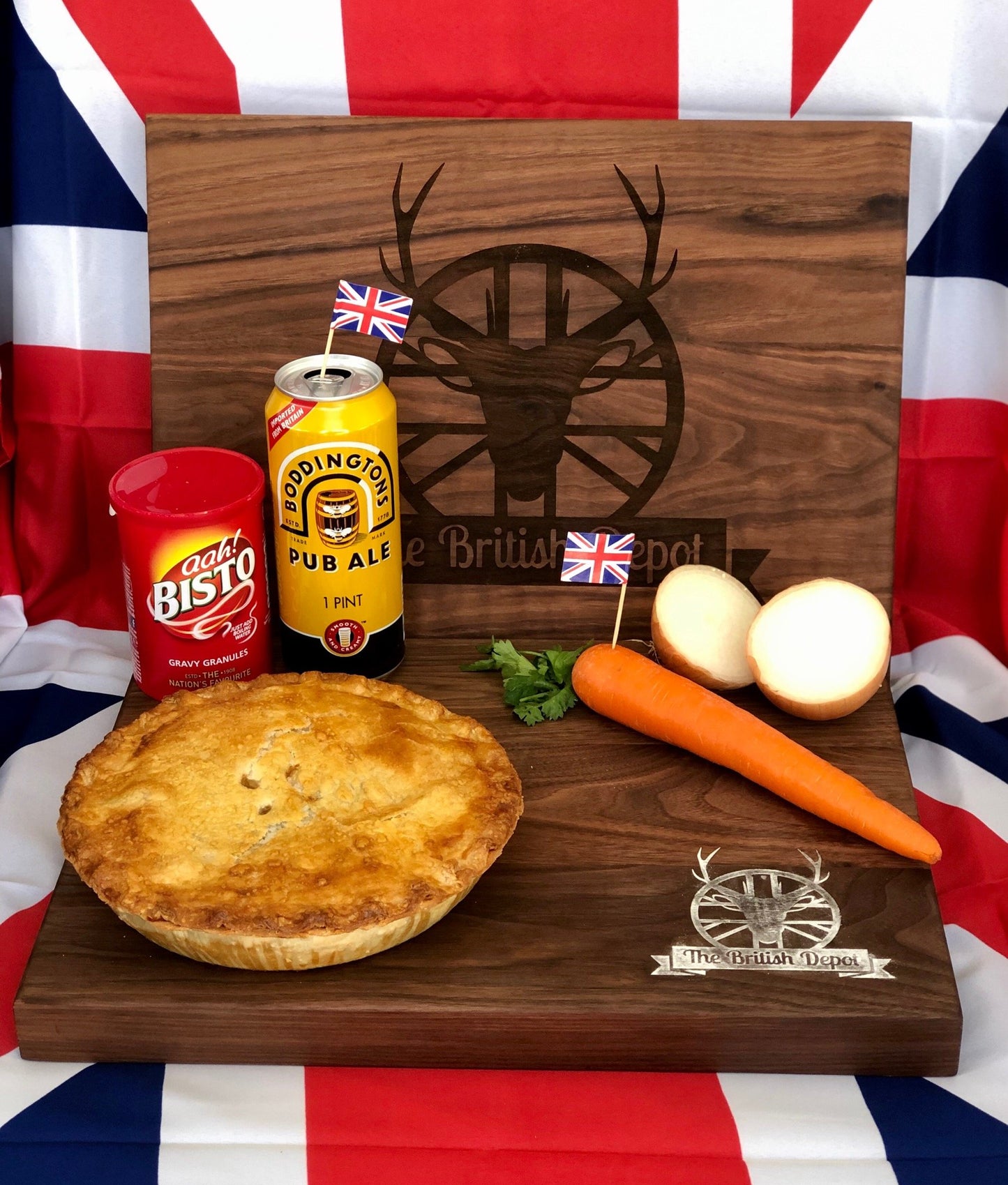 Steak & Ale Family Pie 32oz (2lb Ship Weight).