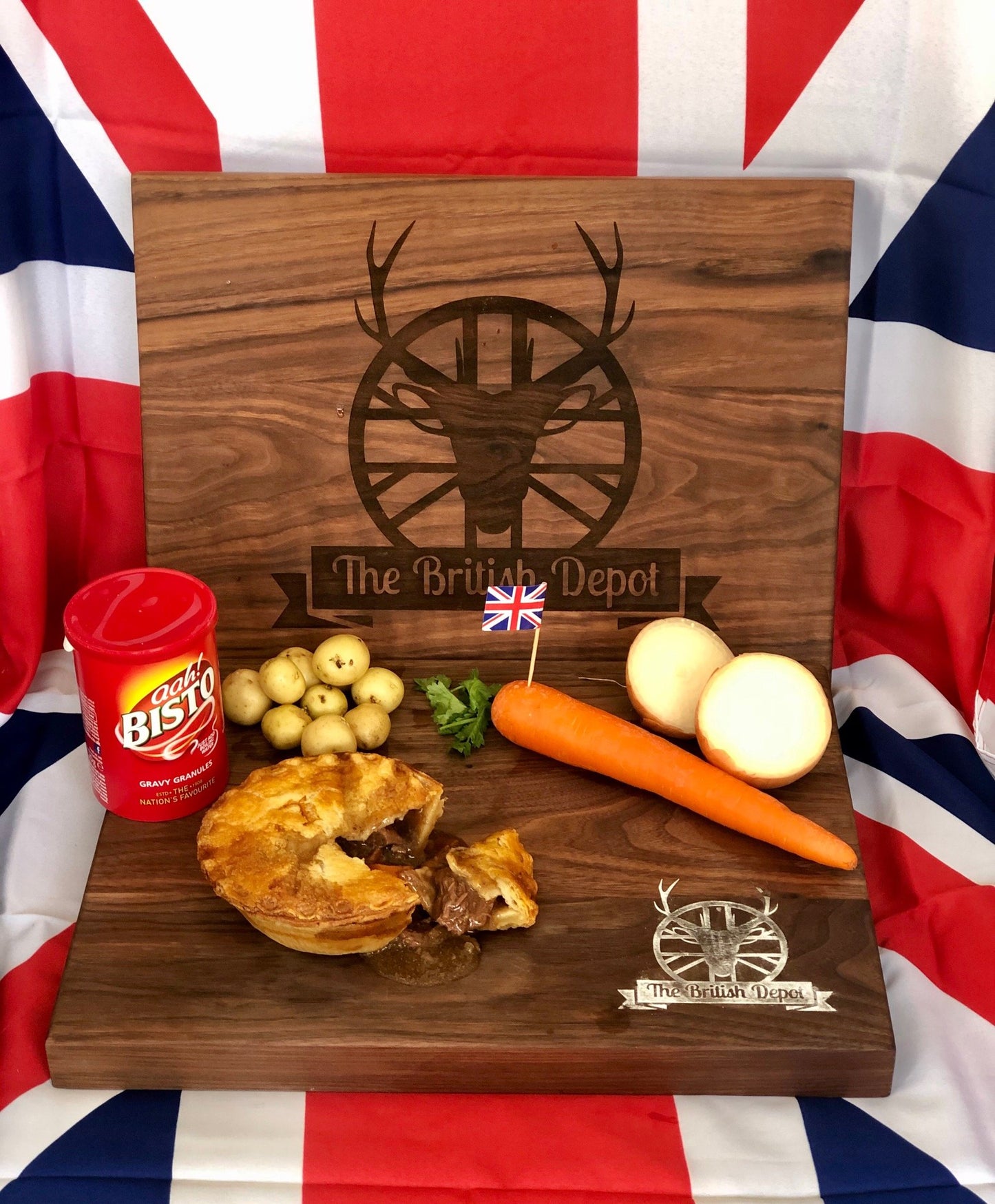 Steak & Kidney Pie Two Person 15 oz (1lb Ship Weight).