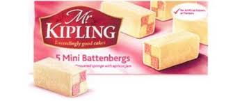 Mr Kipling Mini Battenbergs