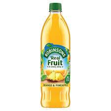 Robinsons squash Orange Pineapple