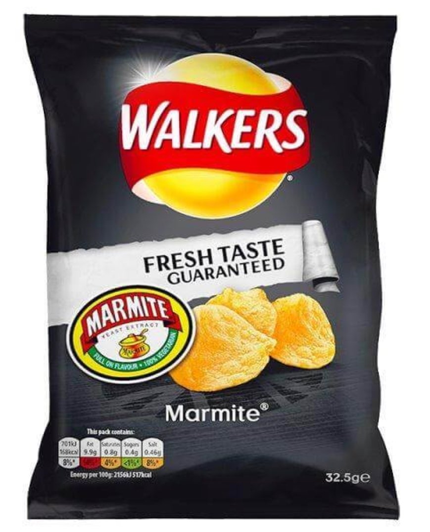 Walkers Marmite Crisps 32.5g