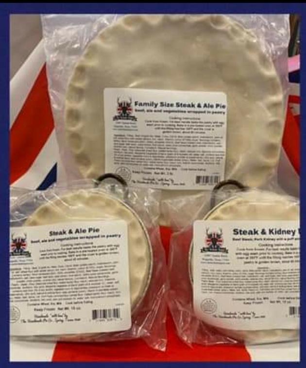 Steak & Kidney Pie Two Person 15 oz (1lb Ship Weight).