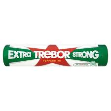 Trebor Extra Strong Peppermints 40.5g.