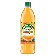Robinsons Fruit & Barley Orange Squash 1ltr