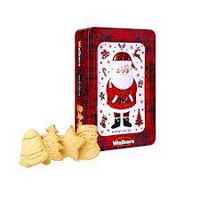 Walkers Festive Shapes Santa Tin 250g