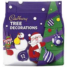 Cadbury Mixed Tree Decorations 72g